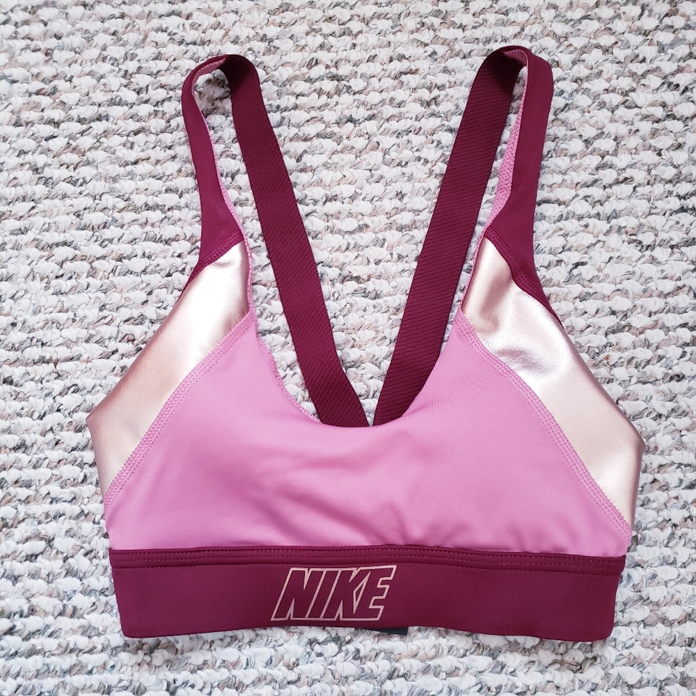 Nike Women's Pink Sports Bra